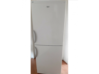 'Lec' A Class Fridge and Freezer in cleaned working condition.