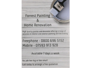 Forrest Painting & Home Renovation - Painter & Decorator