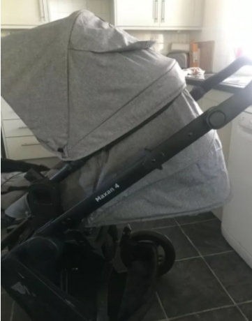 pram-with-buggy-attachment-car-seat-and-carry-cot-plus-car-seat-base-for-pram-big-0