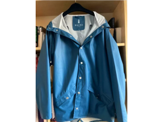 Blue RAINS Short Jacket | XS/S