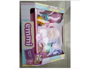 Baby Emmi Doll Splash Time Bath, Bathtub, Toy Duck